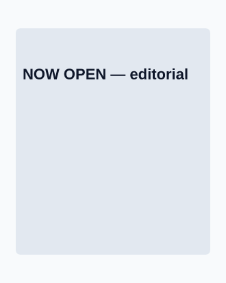 NOW OPEN — Local Business Flyers template