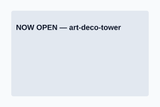 NOW OPEN — Local Business Flyers advertising template