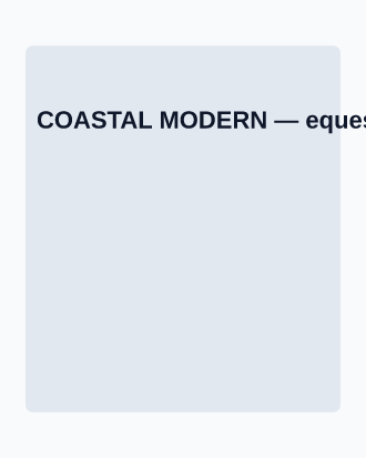 COASTAL MODERN — Local Business Flyers advertising template