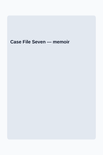 Case File Seven — Mystery & Thriller bookcovers2 template