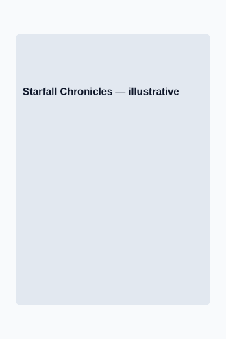 Starfall Chronicles — Fantasy & Sci-Fi bookcovers2 template