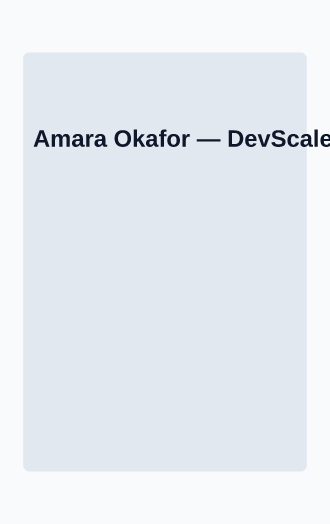 DevScale 2026 — Event Pass — Conference Badges badge template