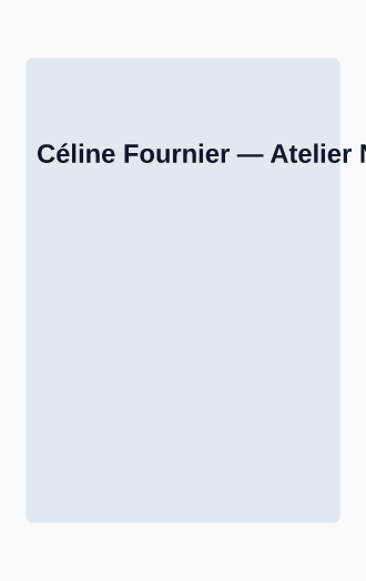 Atelier Nord — Minimal Frame — Employee Badges template