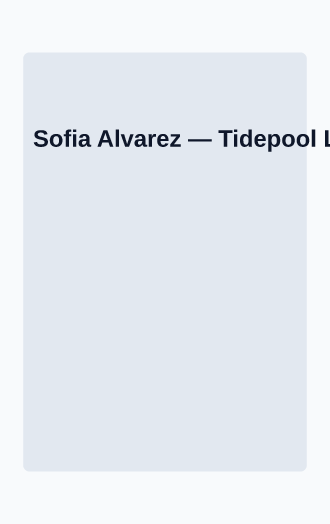 Tidepool Learning — Wave Footer — Employee Badges badge template