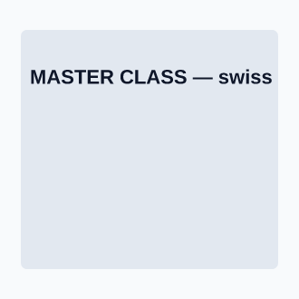 MASTER CLASS — Pitch & Webinar business template