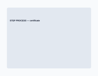 STEP PROCESS — SOPs & Process template