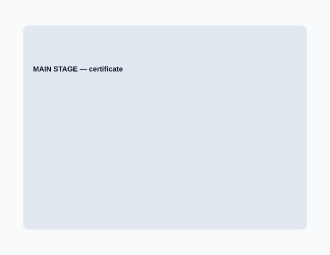 MAIN STAGE — Pitch & Webinar template