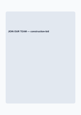JOIN OUR TEAM — Hiring & HR business template