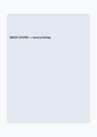 DECK COVER — Pitch & Webinar business template