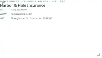 Harbor & Hale Insurance — Insurance & Title Services template