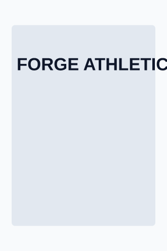 FORGE ATHLETIC — Re-engagement / Win-back — Win-back & Cart html5 email template