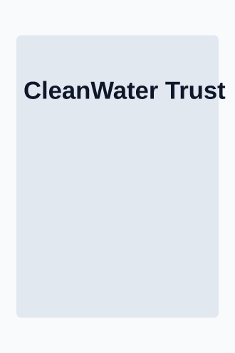 CleanWater Trust — Donation Appeal — Fundraising html5 email template