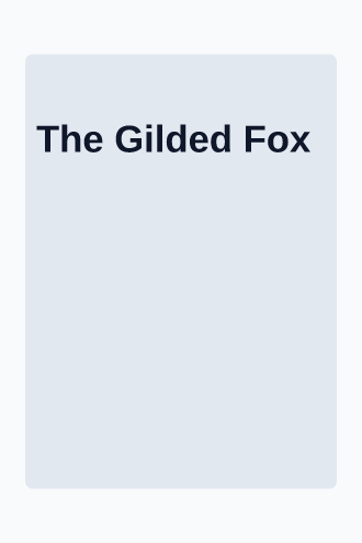 The Gilded Fox — Cocktail menu — Menus template