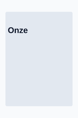 Onze — Tasting menu — Menus template