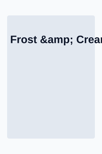 Frost & Cream — Ice-cream menu — Menus html5 email template