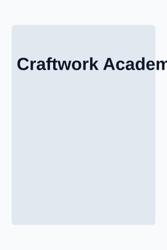 Craftwork Academy — Course pricing — Pricing template