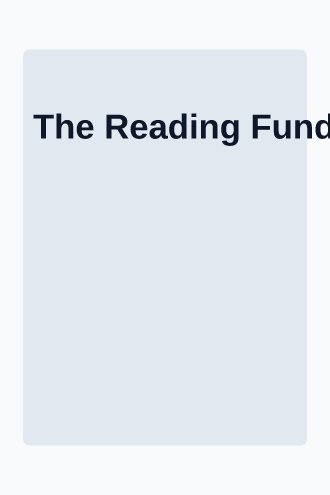 The Reading Fund — Appeal — Fundraising template