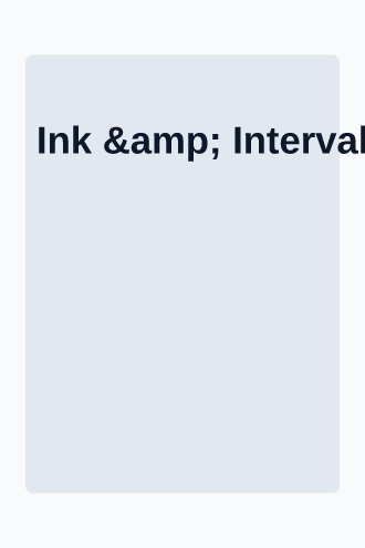 Ink & Interval — Newsletter — Newsletters & Digests html5 email template