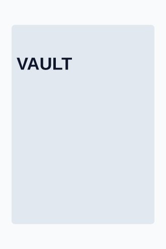 VAULT — Welcome / Onboarding — Welcome & Onboarding html5 email template