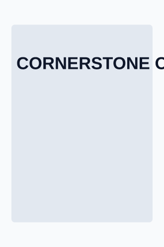 CORNERSTONE OPS — Newsletter / Digest — Newsletters & Digests html5 email template