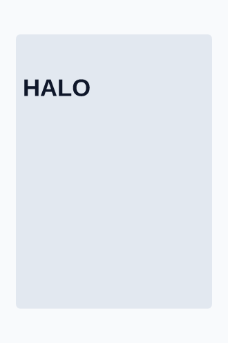 HALO — Waitlist / Early Access — Product Launches html5 email template