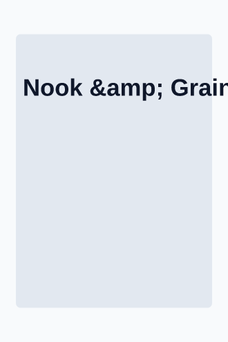 Nook & Grain — Home Goods / Furniture promo — Promotions & Sales html5 email template
