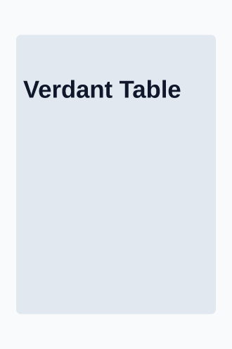 Verdant Table — Meal Kit promo — Win-back & Cart html5 email template