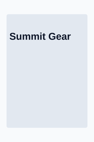 Summit Gear — Sporting Goods promo — Promotions & Sales html5 email template