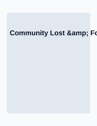 Community Lost & Found Day — Lost & Found template