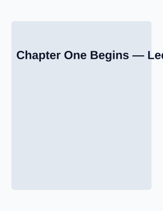 Chapter One Begins — Grand Openings flyer template