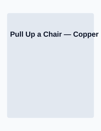 Pull Up a Chair — Grand Openings flyer template