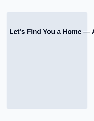 Let’s Find You a Home — Homeless Shelters flyer template