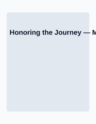 Honoring the Journey — Addiction Recovery flyer template