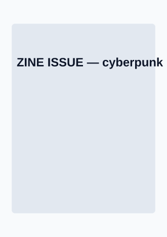 ZINE ISSUE — Style & Era Campaigns fashion2 template