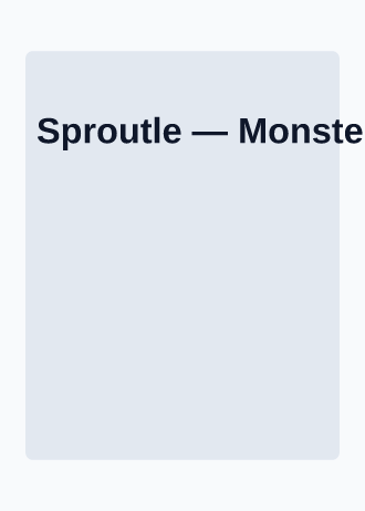Sproutle — Monster Battler — Monster Battler template