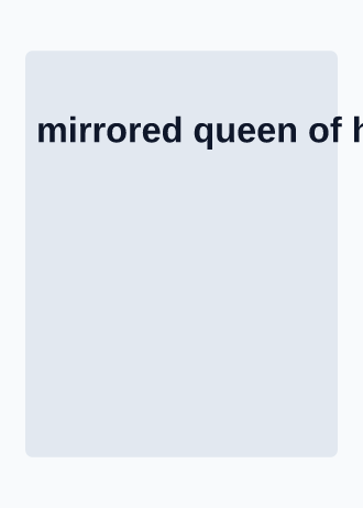mirrored queen of hearts — Poker & Playing Cards — Poker & Playing Cards template