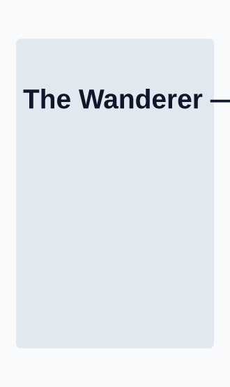 The Wanderer — Tarot & Oracle — Tarot & Oracle template