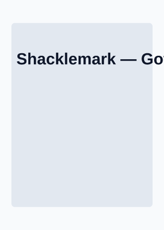 Shacklemark — Gothic & Horror — Gothic & Horror template