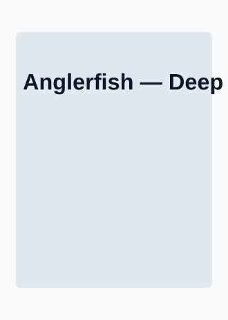 Anglerfish — Deep Sea — Deep Sea template
