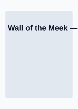 Wall of the Meek — Dungeon Gear — Dungeon Gear template