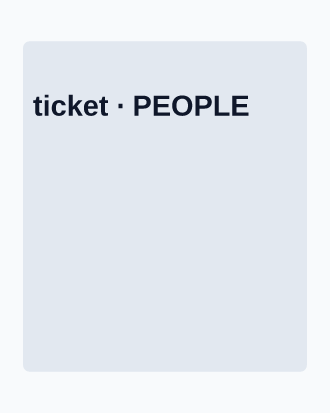 People — ticket — People template