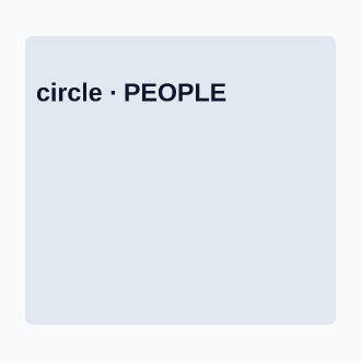 People — circle — People graphic template