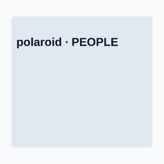 People — polaroid — People graphic template