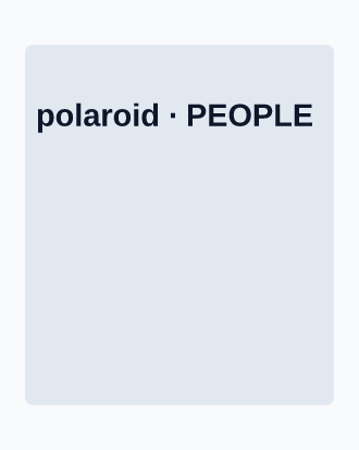 People — polaroid — People graphic template