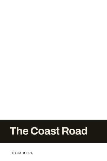 The Coast Road — Travel Memoir book cover template