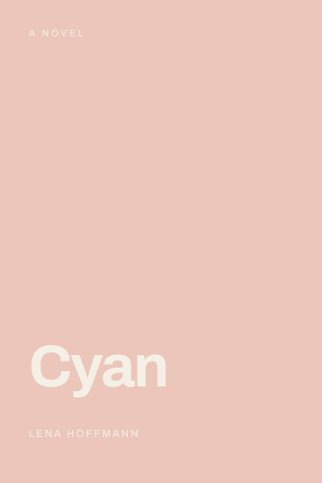 Cyan — Fiction book cover template