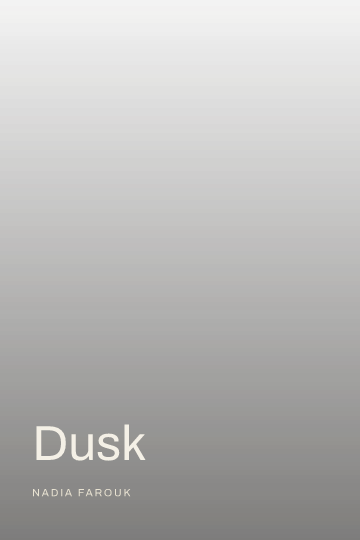 Dusk — Literary Fiction book cover template