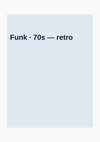 Funk · 70s — Vintage & Themed Ephemera invite-events template
