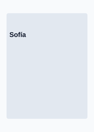 Sofía — Birthday invitation template