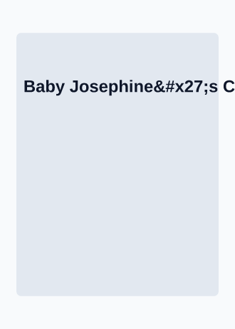 Baby Josephine's Christening — Baby & Family template